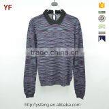 Knitting Polo Sweater Designs For Women 2015 thumbnail-1