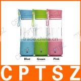 Portable Electric Juice Cup Silicone Drinking Water Bottle 380ml Can Charge Automatic Liquid Coffee Mixer Canecas Drinkware thumbnail-1