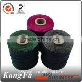 flat braided wax polyester sewing thread for leather products