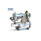 Cylinder Bed Interlock Sewing Machine With Top and Buttom Thread Trimmer thumbnail-1