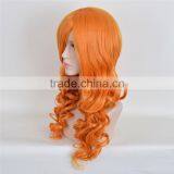 YIWU Perfect Lady Short Orange Cosplay Hair Wig thumbnail-3
