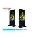 3G / WIFI 47 Inch Railway Floor Standing LCD Digital Signage Advertising With Wheels thumbnail-1