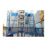 Rack , Pinion Building Personal / Material hoist With Single Cage 150m Lifting Height