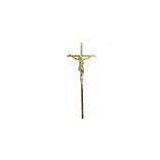 PP  Material coffin crucifix , ornamental crucifix for Wooden coffin decoration