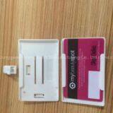 id Card Holder Type Horizontal Hard Plastic id Work Card Holder thumbnail-2