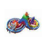 Customized 9 oz Internal Inflatable Obstacle Course of Kids , CE / UL