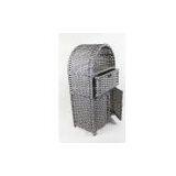 Delicate Manual Woven Kitchen Storage Cabinet