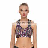 Wholesale Dri Fit Milk Silk Ladies Sports Bra Mermaid Custom Sports thumbnail-1