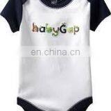 Contrast Colour Sleeve Baby Rompers Kids Romper Infant Romper thumbnail-1