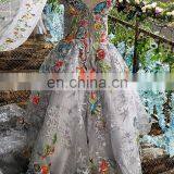 LS00147 Best Selling off Shoulder Lace Applique Luxury Baby Laced Flower Girls Dresses thumbnail-2