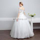 HS1605 Real Picture 2017 New Style Court Train Wedding Dress Bridal Gown thumbnail-2