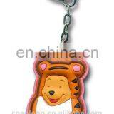 Make 2d Soft Pvc Keychain,rubber Keyring for Promotion