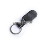 Custom Car Carbon Fiber Metal Keychain Wholesale thumbnail-5