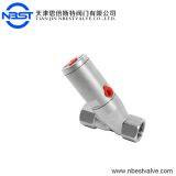 Pneumatic Mechanical Valves 45 Degree Stainless Steel Angle Seat Valve thumbnail-3