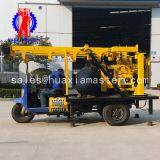 XYC-200A Tricycle Hydraulic Rotary Drilling Rig Water Borehole Drilling Machine for Sale thumbnail-2