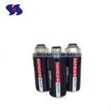 Guangdong Manufacturer Diameter 65mm Empty Aerosol Tin Can With CMYK Colors Printing 357ml