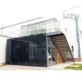 Luxury Modular Flat Pack Container Office Buildings With Toilet Bathroom Office New Design Shipping Container Showroom thumbnail-3