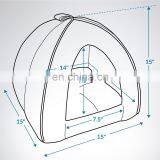 Pet Supplies Smart Design Unique Multi Functional Portable Travel Felt Cat Bed thumbnail-5