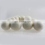 Brand New White Color Felt Dryer Ball 70mm Handmade Wool Balls thumbnail-6