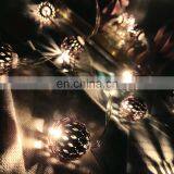 2020 Hot Sale Christmas Decoration Iron Led Fairy Morocco Ball Light Decor For Home Bedroom Indoor Strip Holiday Lighting thumbnail-6