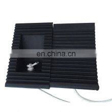 Wheel Chock Blocks With Foot Rope (2-Pack) - Small - Heavy Duty Black Rubber 125*75*65cm thumbnail-5
