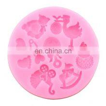 Silicone Fondant Cake Chocolate Model Ice Jelly Candle Mold Handmade Tools thumbnail-1