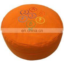 Indian Custom Made Private Label Wholesale Price Zafu Meditation Cushions thumbnail-1