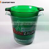 SGS Johnnie Walker Round Ice Bucket Plastic Material Plastic Ice Buckets for Party thumbnail-1