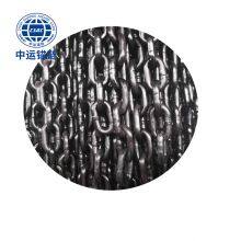 64mm Black Painted Floating Wind Power Platform Studless Link Anchor Chain thumbnail-3