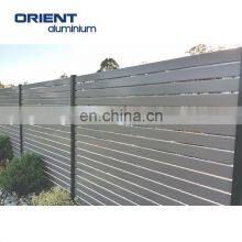 Custom Made Aluminium Slat Fencing With Varying Gap Sizes Vertical or Horizontal Slats Direct Factory Price thumbnail-2