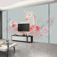 3D 5D 8D 16D Interior Classic European Decorative Damask Wall Mural For Living Room Decor Dropshipping thumbnail-4