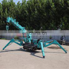 Narrow Space Wireless Remote Control Mini Spider Crawler Crane For Sale thumbnail-5