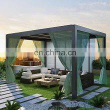 Modern Outdoor Bricoking Bioclimatique Smart Pool Retractable Pergola-aluminium Bioclimatic 5x3 Set thumbnail-4