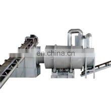 River sand drying equipment three drum dryer silica sand drying system rotary type drying machine