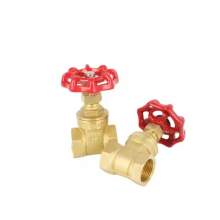 Brass Gate Valve Threaded Connection 1/2 - 4 Inch Durable and Customizable OEM ODM High Quality Brass Gate Valve thumbnail-3