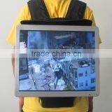 18.5 Inch Backpack Wifi Android and 3G Networking Advertising Player/ Backpack Led Media Player Advertising Displayer Equipment
