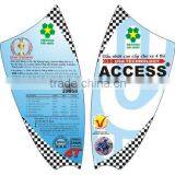 Label Decal Different Design With Shape Efficent