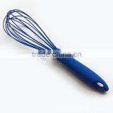 In Stock Food Safety Hand Held Silicone Whisk Egg Whisk Egg Beaters Silicone Hand Mixer Egg Beater thumbnail-4