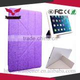 For IPad Air2 Slim Clear Transparent Magnetic Leather Smart Cover Hard Back Case thumbnail-2