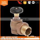 GUTENTOP -LB Brass ADIATOR STEAM VALVE Steam Radiator Angle Valve 1-1/4"