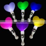 LED Heart Shape Glowing Stick In the dark Concert Events light up toys Flashing Stick