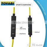 Wireless Bluetooth Earbuds Earphone Sport Design With Earhook Handfree for Phone and Enjoy Music From MP3 thumbnail-2