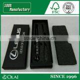 Black Paper Sponge Inner 2pcs Pen Display Case thumbnail-1