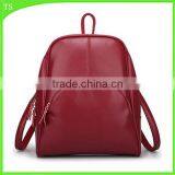 PU Leather New Fashion Backpack Multi Candy Pure Colors Shoulder Bag