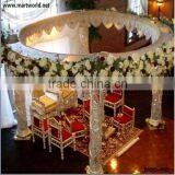 India Luxury Mandap for Wedding Decorations, Wedding Crystal Mandap for Sale(MBD-005) Quality Choice