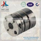 Lowest Price Aluminum Single Diaphragm Clamp Shaft Coupling Flexible Rubber,aluminum Flexible Coupling DJL