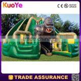 Wholesale Orangutan Tyre Inflatable Tunnel Bouncer Combo