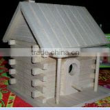 2014 hotsale eco-friendly wooden bird house