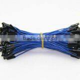 Premium Breadboard Dupont Jumper Wire Female-female, Blue Color