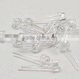 Blue LED Straw Hat 5MM Round With Domed Top Light Emitting Diode ( Lens Color Water Clear ) thumbnail-1